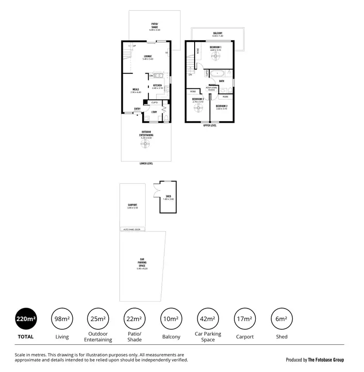 Floorplan of Homely house listing, 75 One And All Drive, North Haven SA 5018