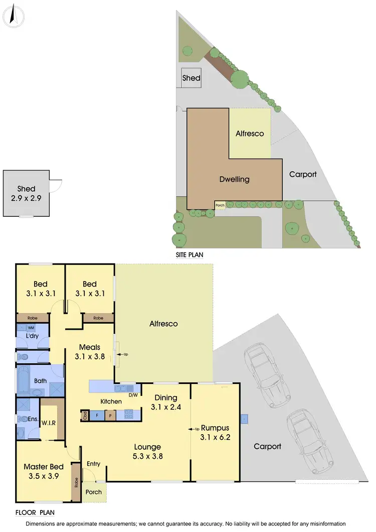 Floorplan of Homely house listing, 32 Parklands Drive, Thomastown VIC 3074
