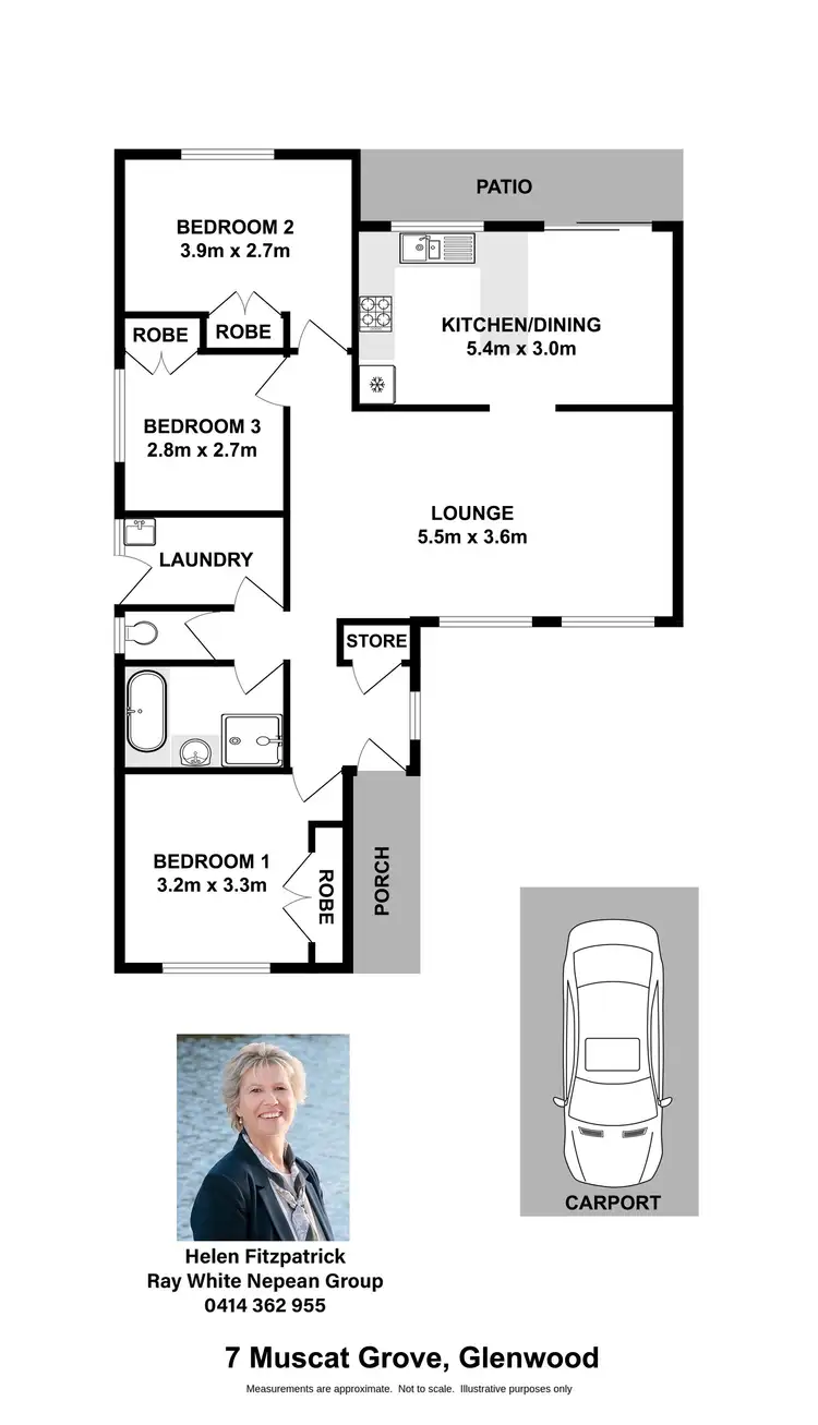 Floorplan of Homely house listing, 7 Muscat Grove, Glenwood NSW 2768