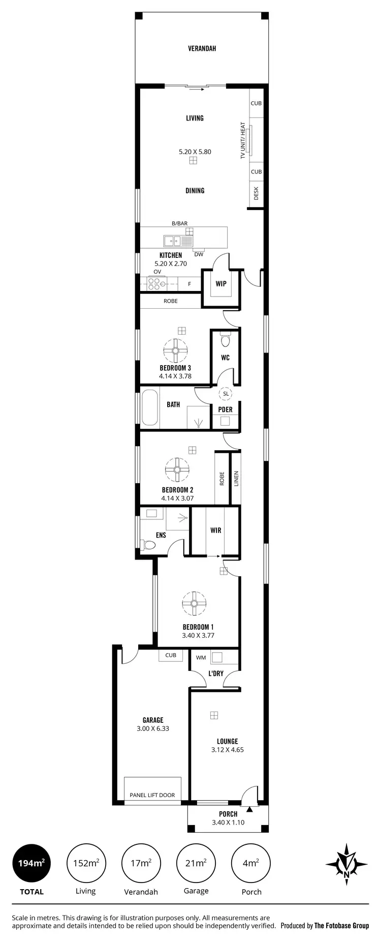 Floorplan of Homely house listing, 5 Selkirk Avenue, Clearview SA 5085