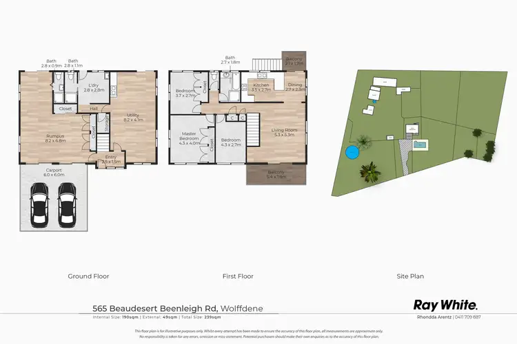 Floorplan of Homely rural property listing, 565 Beaudesert - Beenleigh Road, Wolffdene QLD 4207