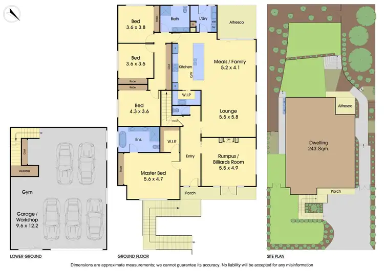 Floorplan of Homely house listing, 63 Grassy Flat Road, Diamond Creek VIC 3089