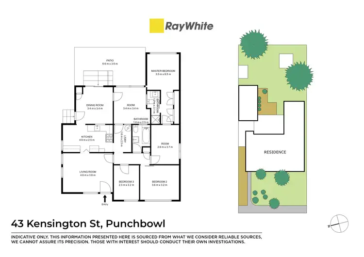 Floorplan of Homely house listing, 43 Kensington Street, Punchbowl NSW 2196