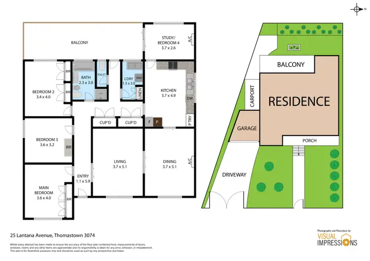 Floorplan of Homely house listing, 25 Lantana Avenue, Thomastown VIC 3074