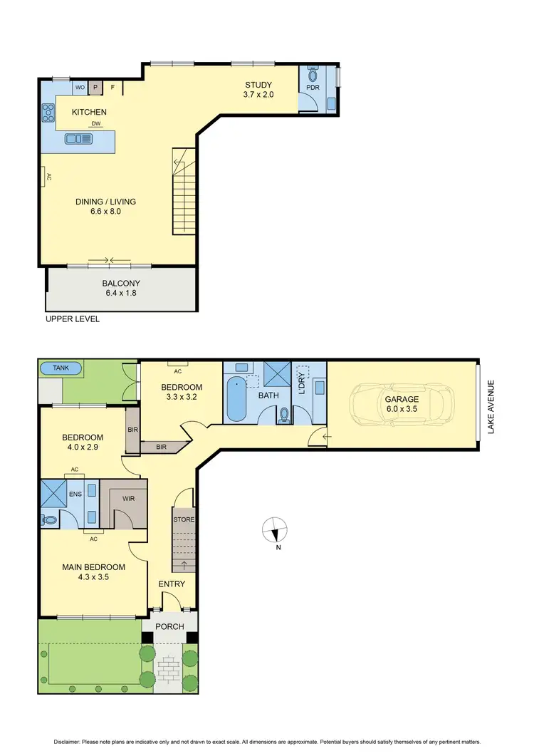 Floorplan of Homely townhouse listing, 189 Boundary Road, Pascoe Vale VIC 3044
