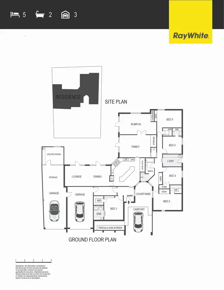 Floorplan of Homely house listing, 21 Murranji Street, Hawker ACT 2614