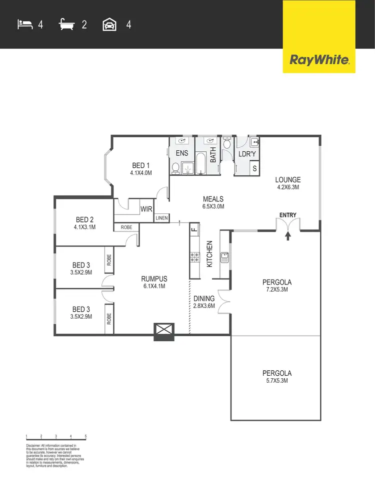 Floorplan of Homely house listing, 24 Goodsir Place, Chisholm ACT 2905