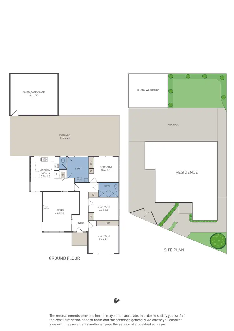 Floorplan of Homely house listing, 18 Fitzpatrick Drive, Altona Meadows VIC 3028