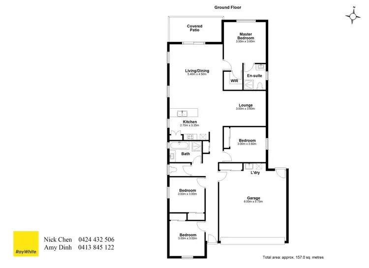 Floorplan of Homely house listing, 69 Magpie Crescent, Redbank Plains QLD 4301