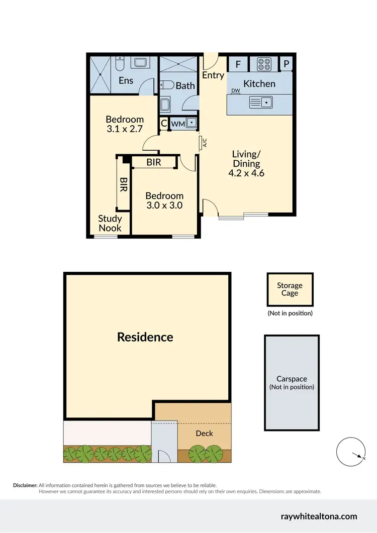 Floorplan of Homely apartment listing, 7/6 Paine Street, Newport VIC 3015