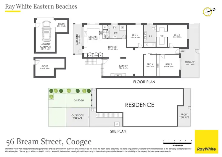 Floorplan of Homely house listing, 56 Bream Street, Coogee NSW 2034