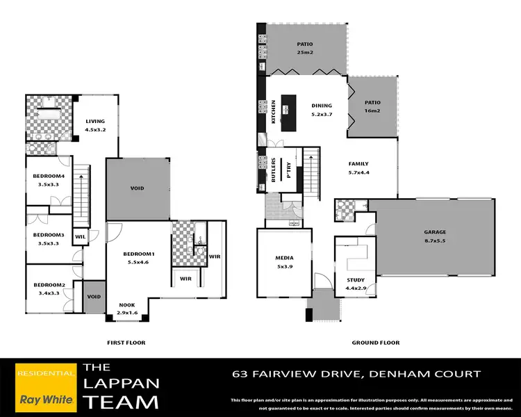 Floorplan of Homely other listing, 63 Farview Drive, Denham Court NSW 2565