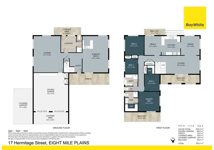 Floorplan of Homely house listing, 17 Hermitage Street, Eight Mile Plains QLD 4113