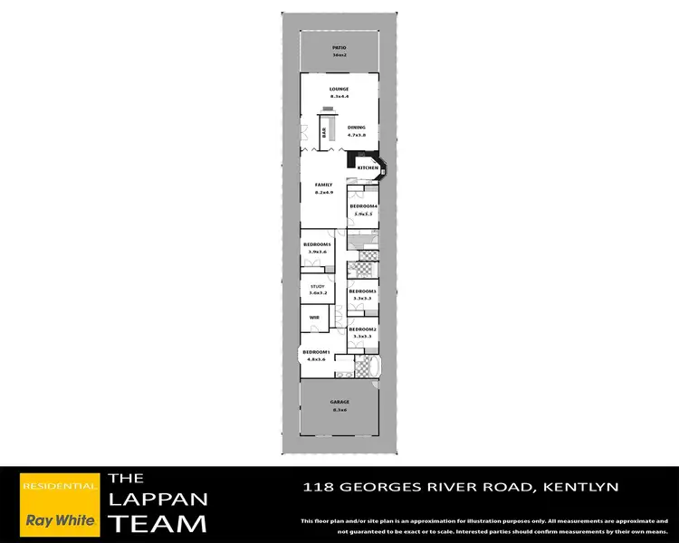 Floorplan of Homely house listing, 118 Georges River Road, Kentlyn NSW 2560