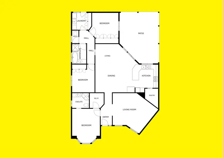 Floorplan of Homely house listing, 4 Homebush Court, Mildura VIC 3500