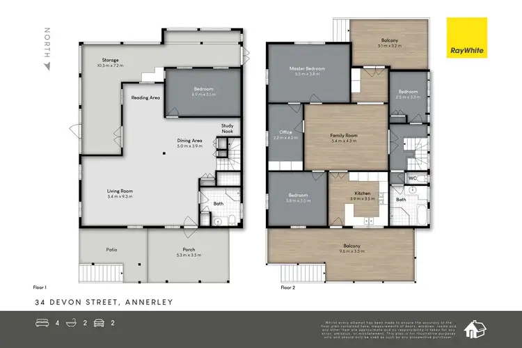 Floorplan of Homely house listing, 34 Devon Street, Annerley QLD 4103