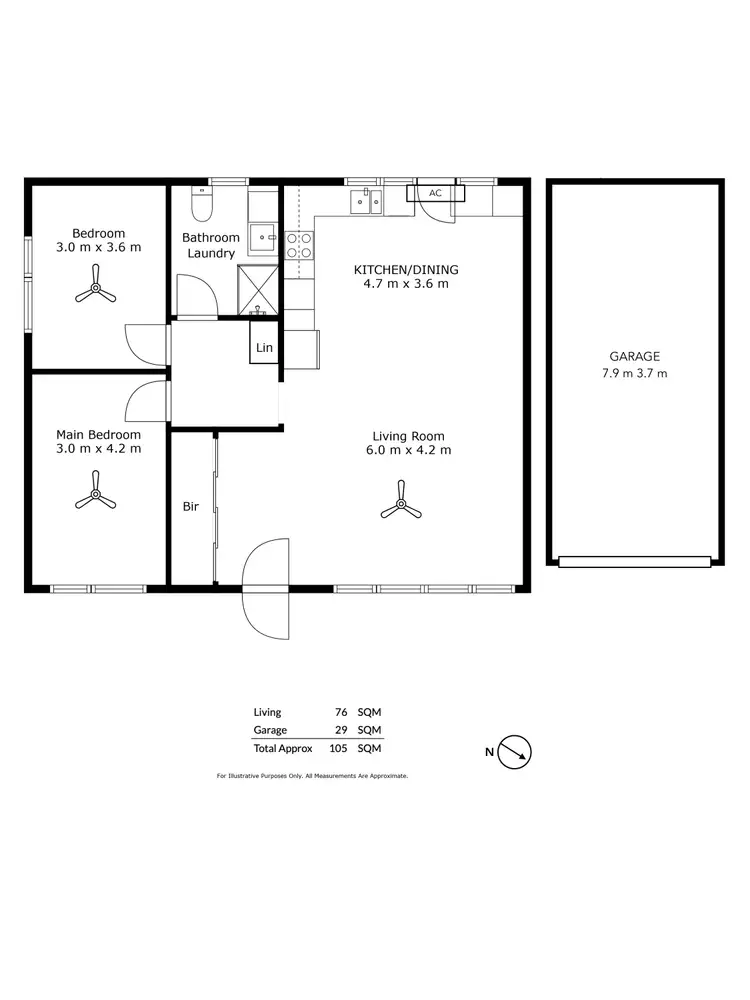 Floorplan of Homely unit listing, 4/20 Rockingham Street, West Beach SA 5024