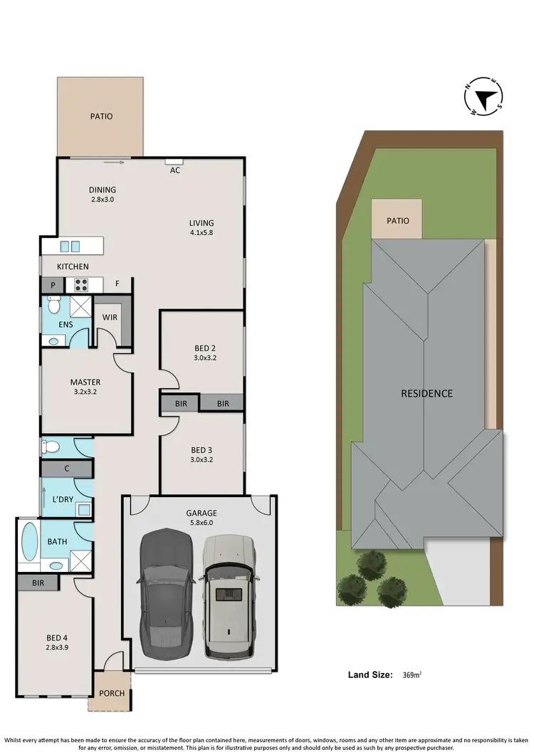Floorplan of Homely house listing, 60 Armata Crescent, Frankston North VIC 3200