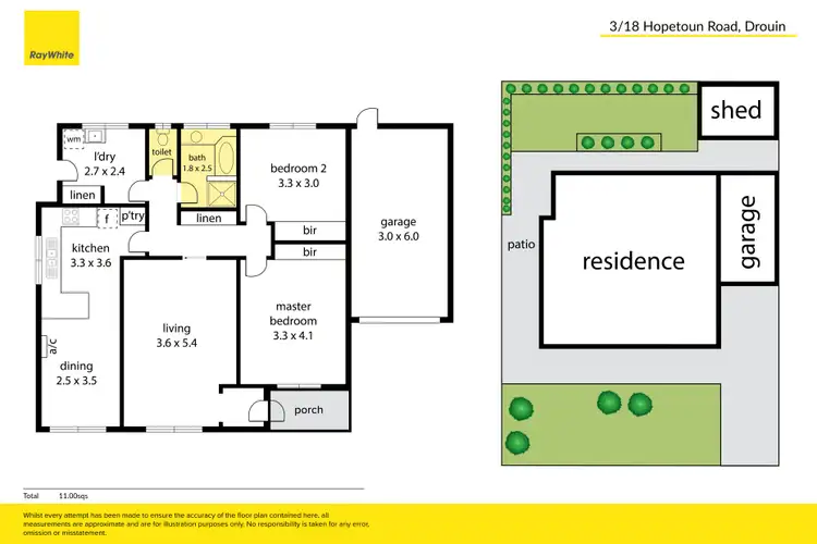 Floorplan of Homely unit listing, 3/18 Hopetoun Road, Drouin VIC 3818