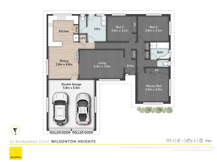 Floorplan of Homely house listing, 10 Bimbadeen Court, Wilsonton Heights QLD 4350