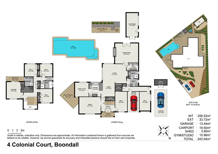 Floorplan of Homely house listing, 4 Colonial Court, Boondall QLD 4034