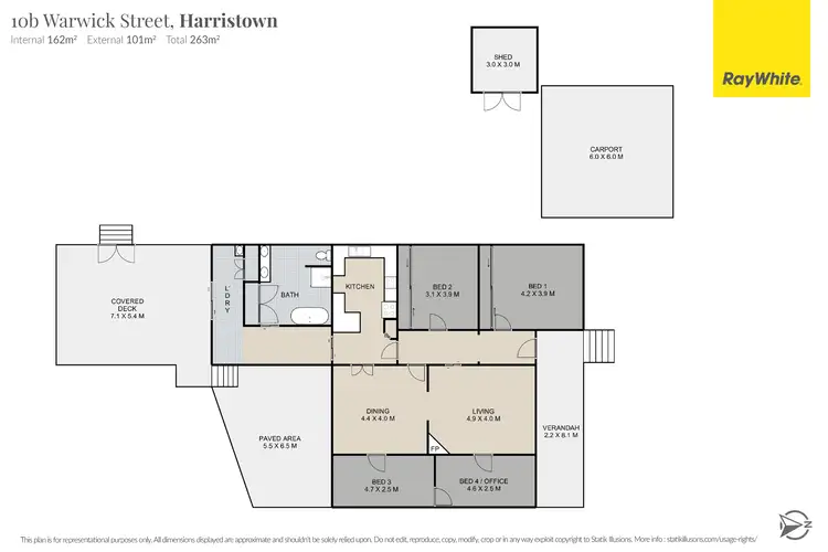 Floorplan of Homely house listing, 10B Warwick Street, Harristown QLD 4350