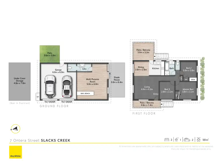 Floorplan of Homely house listing, 7 Ontera Street, Slacks Creek QLD 4127