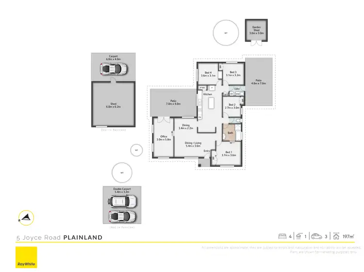 Floorplan of Homely rural property listing, 5 Joyce Road, Plainland QLD 4341