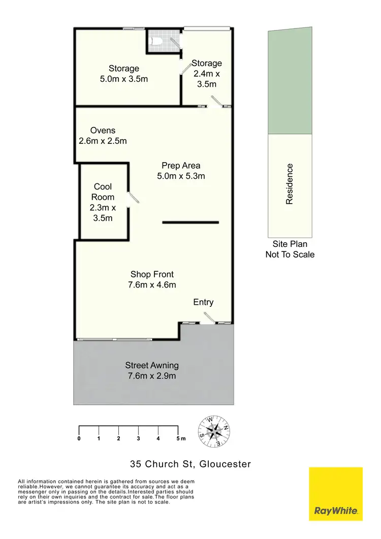 Floorplan of Homely house listing, 35 Church Street, Gloucester NSW 2422
