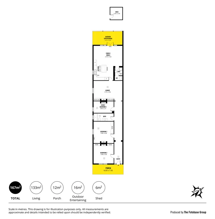 Floorplan of Homely house listing, 27 Melbourne Place, Alberton SA 5014