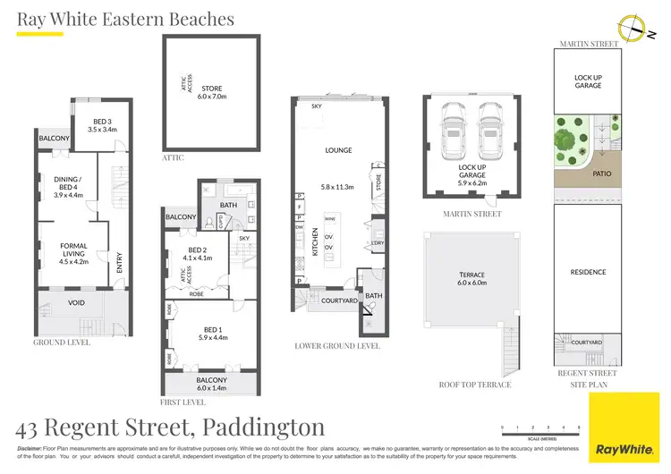 Floorplan of Homely house listing, 43 Regent Street, Paddington NSW 2021