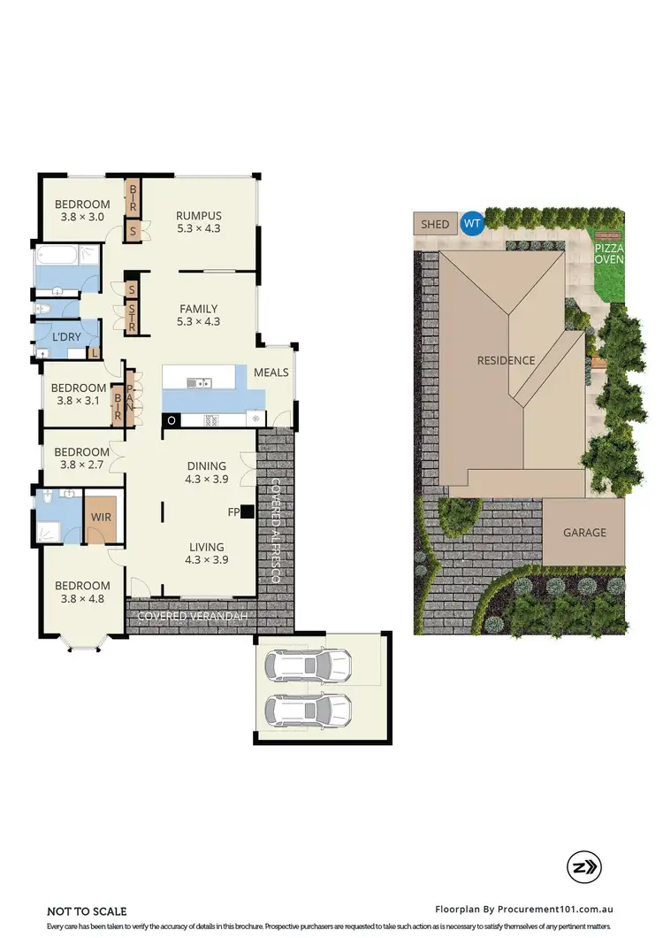 Floorplan of Homely house listing, 45 Watersedge Close, Knoxfield VIC 3180