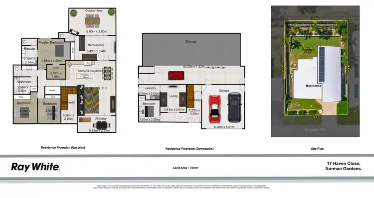 Floorplan of Homely house listing, 17 Haven Close, Norman Gardens QLD 4701