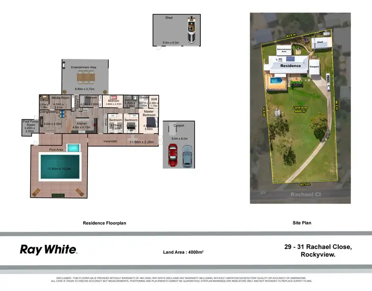 Floorplan of Homely house listing, 29-31 Rachael Close, Rockyview QLD 4701