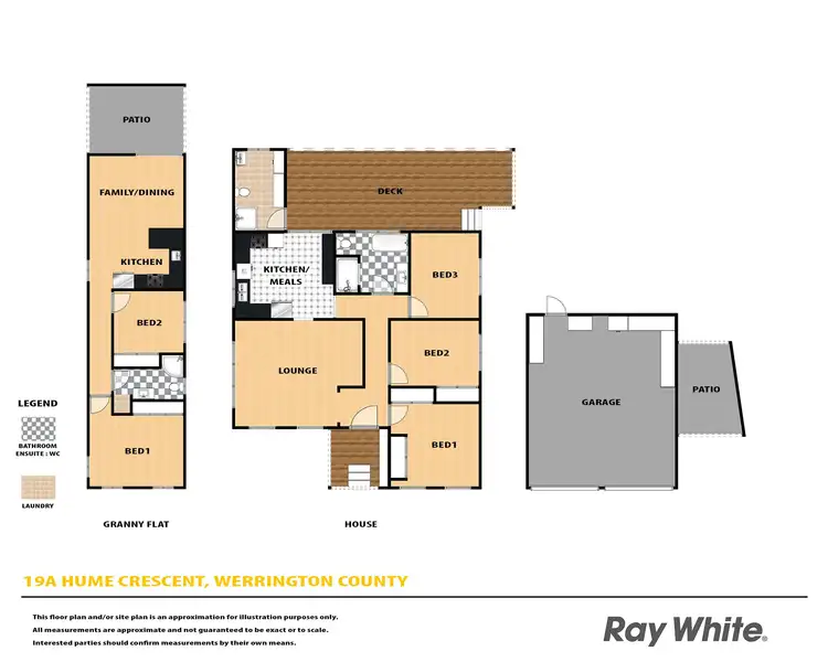 Floorplan of Homely house listing, 19A Hume Crescent, Werrington County NSW 2747