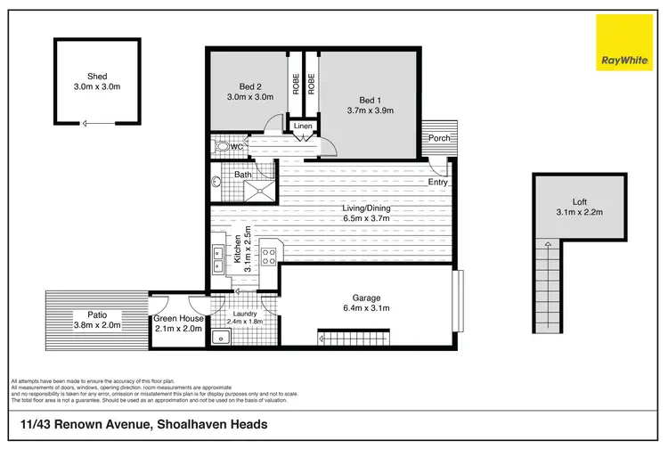 Floorplan of Homely villa listing, 11/41-45 Renown Avenue, Shoalhaven Heads NSW 2535