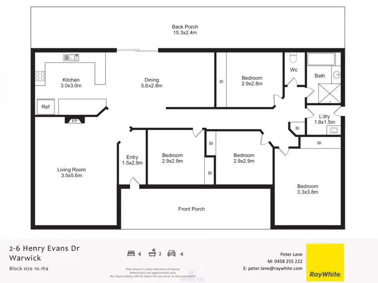 Floorplan of Homely house listing, 2-6 Henry Evans Drive, Rosehill QLD 4370