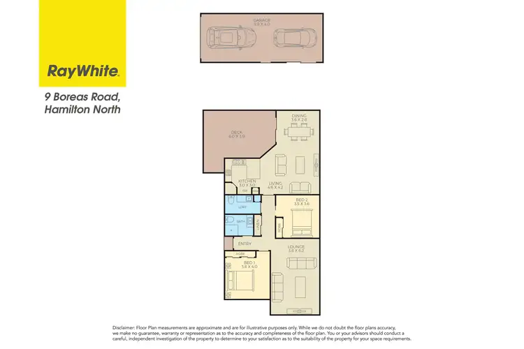Floorplan of Homely house listing, 9 Boreas Road, Hamilton North NSW 2292