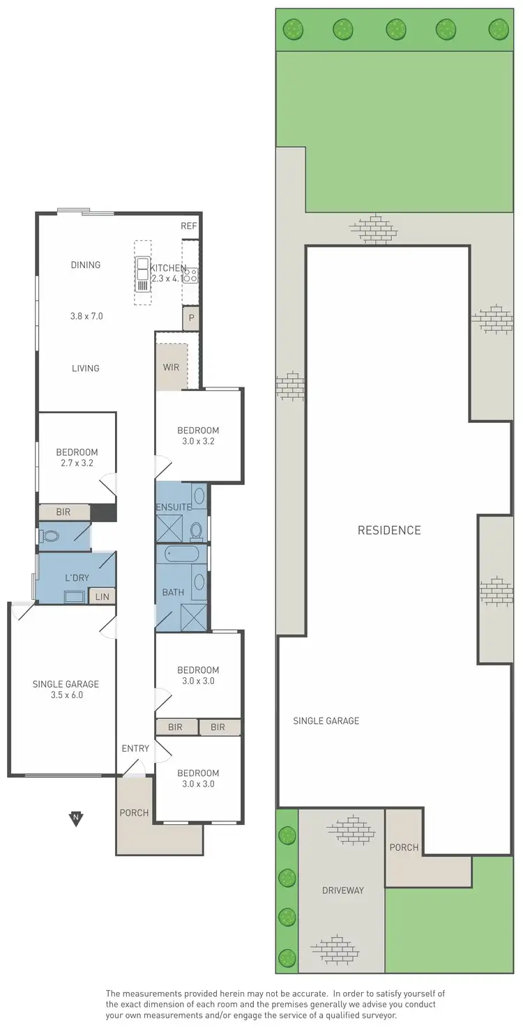 Floorplan of Homely house listing, 25 Merula Drive, Mambourin VIC 3024