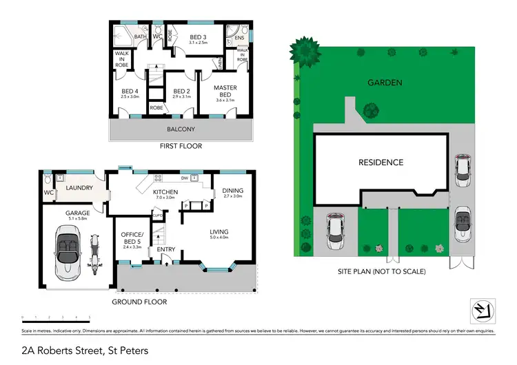 Floorplan of Homely house listing, 2A Roberts Street, St Peters NSW 2044