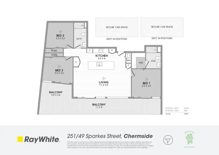 Floorplan of Homely unit listing, 251/49 Sparkes Street, Chermside QLD 4032
