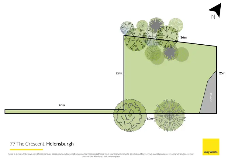 Floorplan of Homely land listing, 77 The Crescent, Helensburgh NSW 2508