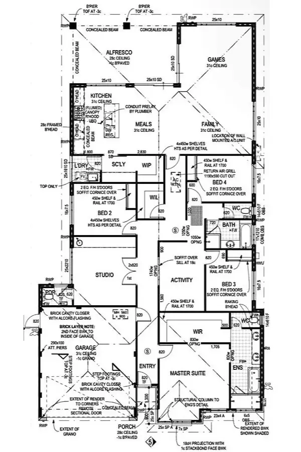 Floorplan of Homely house listing, 20 Goldsworthy Loop, Dawesville WA 6211