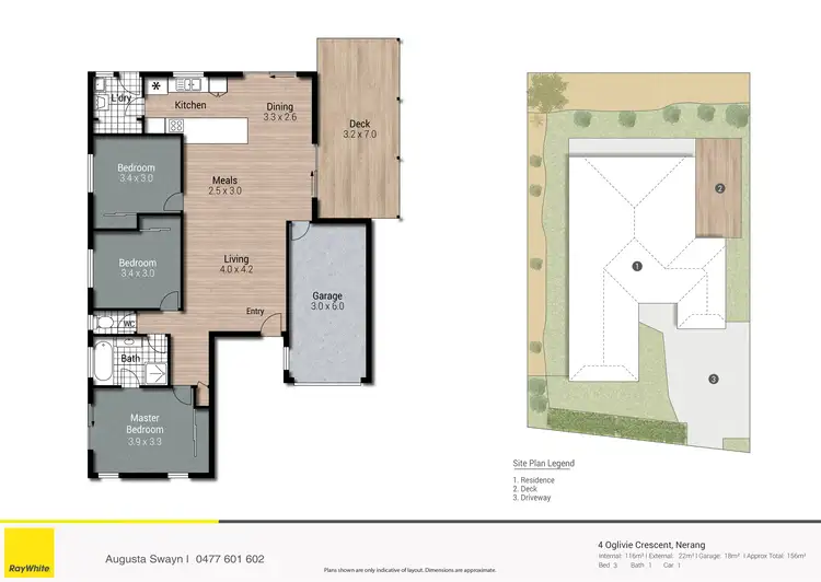 Floorplan of Homely house listing, 4 Ogilvie Crescent, Nerang QLD 4211