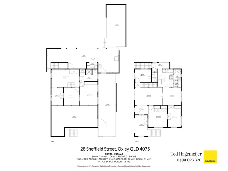 Floorplan of Homely house listing, 28 Sheffield Street, Oxley QLD 4075