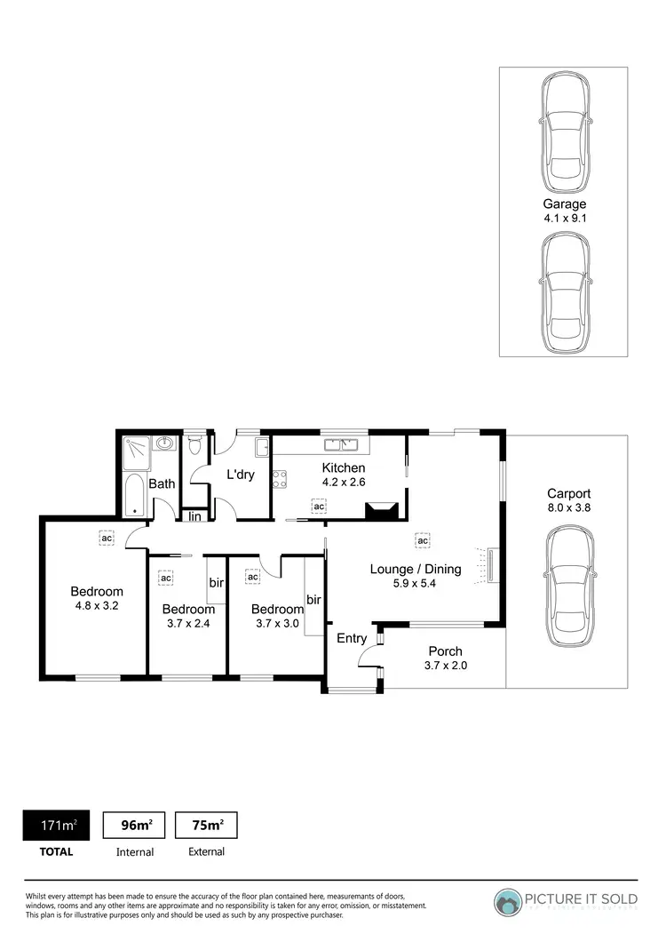 Floorplan of Homely house listing, 3 Berberis Street, Elizabeth Vale SA 5112