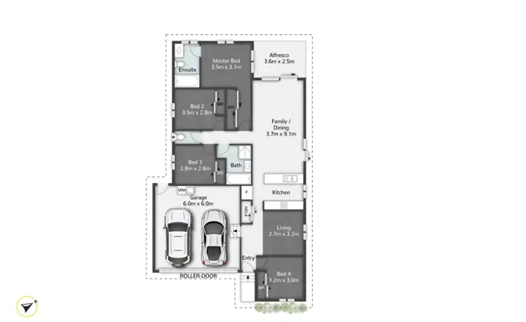 Floorplan of Homely house listing, 43 Meander Circuit, Holmview QLD 4207