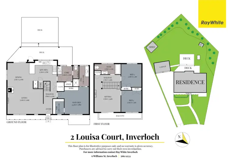 Floorplan of Homely house listing, 2 Louisa Court, Inverloch VIC 3996