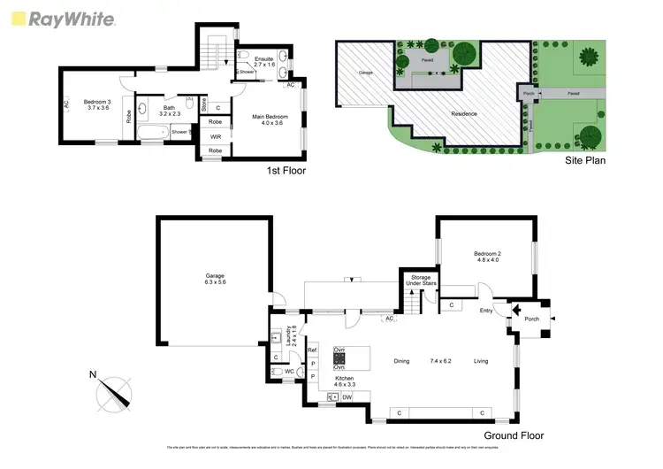 Floorplan of Homely townhouse listing, 1/13 Bletchley Road, Hughesdale VIC 3166