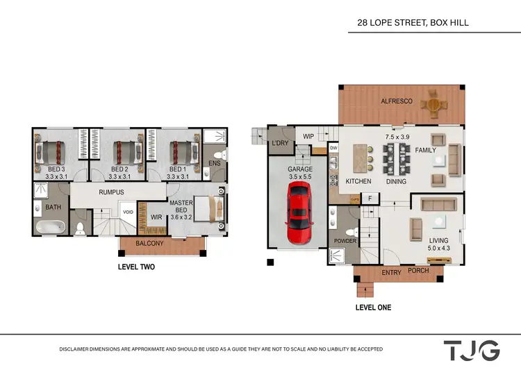 Floorplan of Homely house listing, 28 Lope Street, Box Hill NSW 2765
